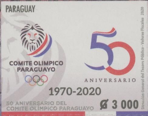 Paraguay Olympic Committee, 50th Anniversary