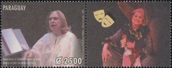 Maria Elena Sachero, Actress