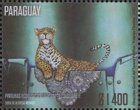 Paintings of the Jaguar (Panthera onca)