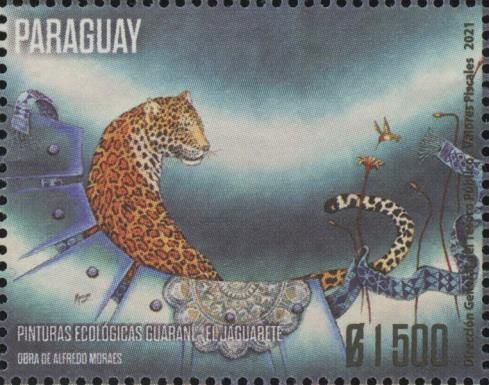 Paintings of the Jaguar (Panthera onca)