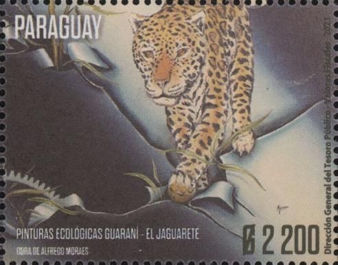 Paintings of the Jaguar (Panthera onca)