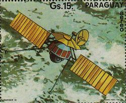 Mariner 10 over Mercury