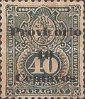 Fourth coat of arms lion - overprinted OFICIAL