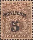 Fourth coat of arms lion - overprinted OFICIAL
