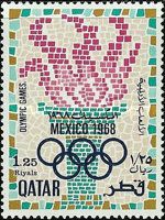 Mexico 1968 - The Olympic Games Flame