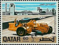 Road construction, cement factory