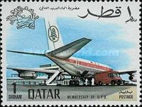 Douglas DC-8 and mail-van
