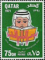 Child reading a book