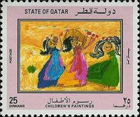 Paintings by local children