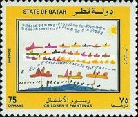 Paintings by local children