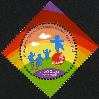 Children, emblem as a ball