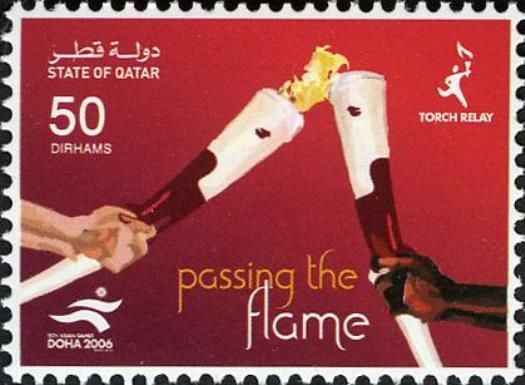 Torch Relay .Doha 2006
