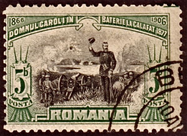 Carol I at Battle of Calafat in 1877