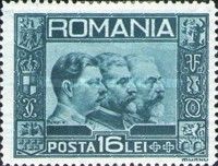 Kings Carol II, Ferdinand I and Carol I