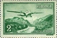 Aircraft Farman II over landscape