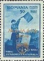 Overprint on Michel nrs 437-442 with Mamaia 1934