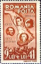 King Michael I, Marshal Antonescu, Hitler and Mussolini