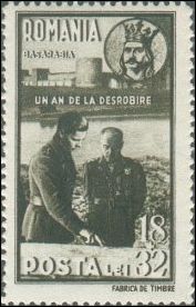 King Michael I and Marshal Antonescu