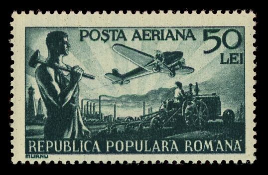 Worker, farmer with tractor and aircraft