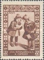 Two children with pigeon