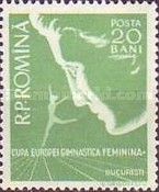 Woman Gymnast and Woman's Face