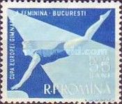 Woman Gymnast on the Vault