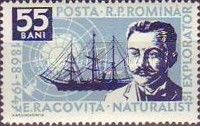 Emil Racovita (1868-1947) explorer, ship & Antarctic map