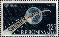 Globe with Sputnik 3 Orbit