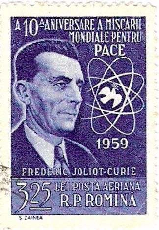 Frédéric Joliot-Curie (1900-1958), French nuclear physicist