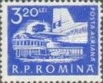 Airplane at Bucharest Airport