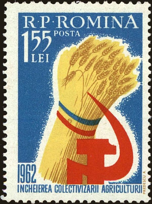 Hammer and Sickle, Wheatsheaf Bound in National Colors