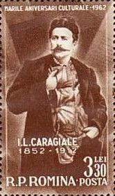 Ion Luca Caragiale and Title Pages from Books