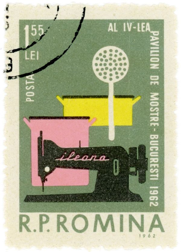 Household Appliances: Sewing Machine, Pots, Ladle