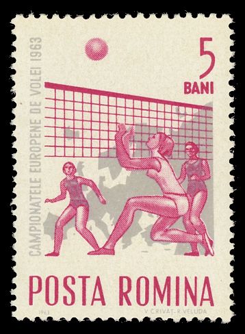 Women's Volleyball & Map of Europe