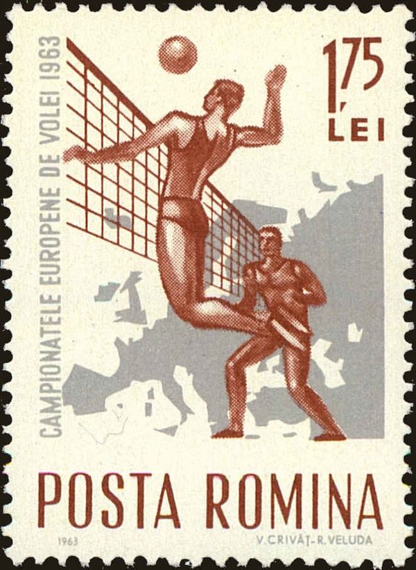 Men's Volleyball & Map of Europe