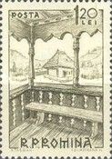 Farmhouses in the open-air museum in Bucharest