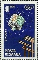 Communications Satellite, Television Antennas, Olympic Rings