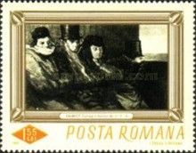 Second-class Compartment, Honoré Daumier (1808-1879)