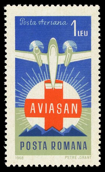 Twin-engine Propeller Plane and Aviation Badge