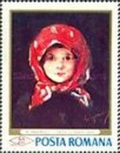 Girl in a Red Kerchief, Nicolae Grigorescu (1838-1907)