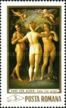 The Three Graces, Hans von Aachen