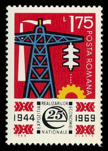 Electricity Pylon & Cogwheel