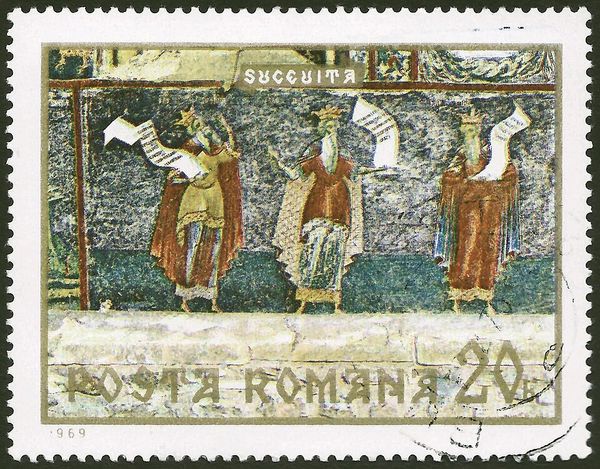 Learned Students; Sucevița Monastery