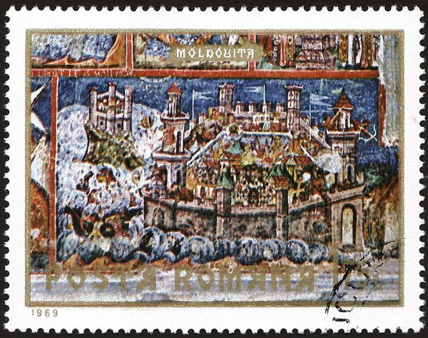 Siege of Constantinople; Moldovița Monastery