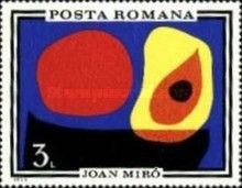 Abstract, by Joan Miro (1893-1983) Spanish painter