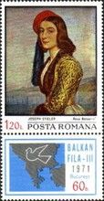 "Rosa Botzaris" by J.K. Stieler, Greece