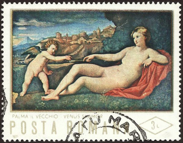Venus and Cupid, Palma il Vecchio (1480-1528)