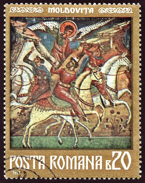 Three Holy Kings, Moldovița Monastery