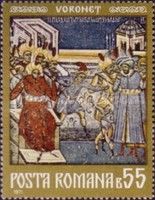 At the Corpse of St. John the New, Voroneț Monastery