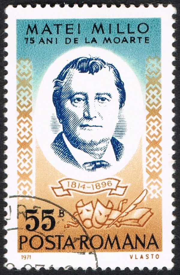 Matei Millo (1814-1896) actor